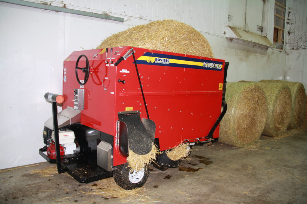 Strawmaster ready to load