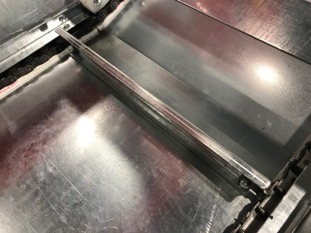 palette du convoyeur